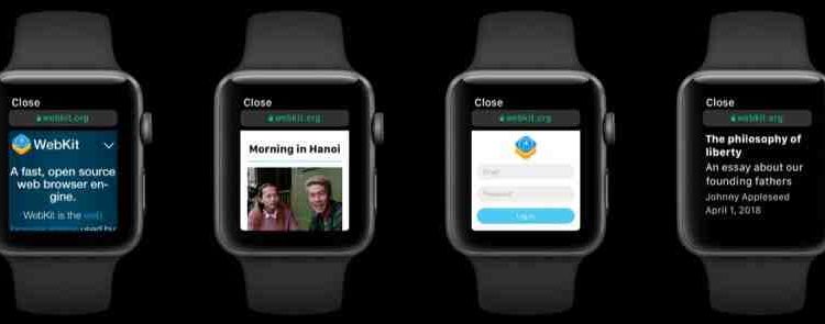 Does Apple Watch have Safari?